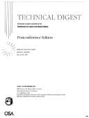 Tapa de Conference on Lasers and Electro-Optics (Cleo) Proceedings