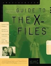 Tapa de The unauthorized guide to the X-files