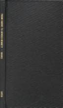 Tapa de Frank Harris to Arnold Bennett