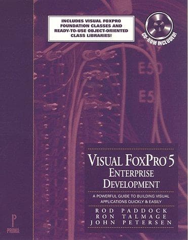 Tapa de Visual FoxPro 5 enterprise development