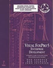 Tapa de Visual FoxPro 5 enterprise development