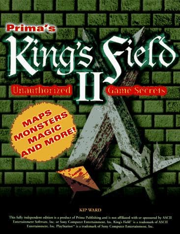 Tapa de King's Field II