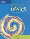 Tapa de Microsoft Office Business Simulation BASICS for Microsoft Office 2000 and XP