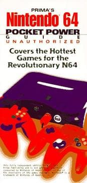 Tapa de Nintendo 64 Pocket Power Guide