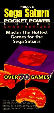 Tapa de Sega Saturn Pocket Power Guide