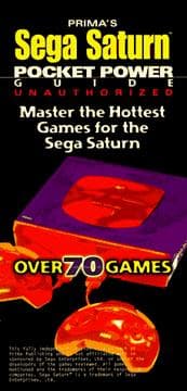 Tapa de Sega Saturn Pocket Power Guide