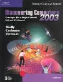 Tapa de Discovering Computers 2003 Complete