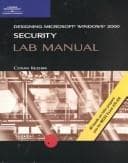 Tapa de MCSE lab manual for designing Microsoft Windows 2000 security