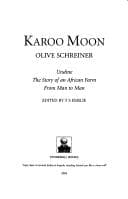 Tapa de Karoo moon