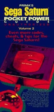 Tapa de Sega Saturn pocket power guide
