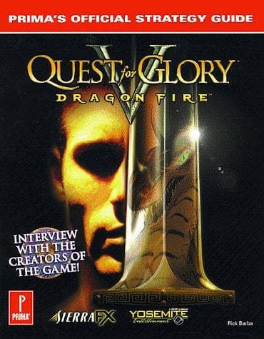 Tapa de Quest for Glory V: Dragon Fire