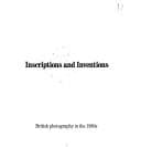 Tapa de Inscriptions and inventions