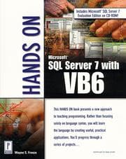 Tapa de Hands On SQL Server 7 with VB6 (Hands on)