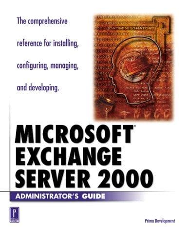 Tapa de Microsoft Exchange 2000 Server (Administrator's Guide) (Administrator's Guide)