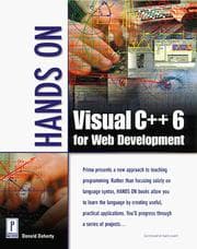 Tapa de Hands on Visual C++ for Web development
