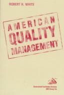Tapa de American Quality Management
