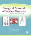 Tapa de Surgical manual of implant dentistry