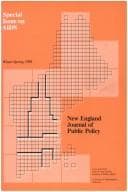 Tapa de New England Journal of Public Policy