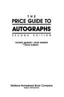 Tapa de Price Guide to Autographs