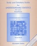 Tapa de Study and Solutions Guide for Understandable Statistics