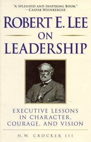 Tapa de Robert E. Lee on leadership