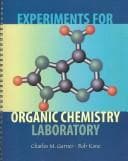 Tapa de Experiments for Organic Chemistry Laboratory