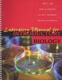 Tapa de Laboratory Manual for Introductory Biology