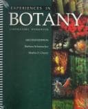 Tapa de Experiences in Botany