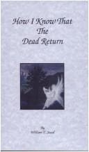 Tapa de How I Know That the Dead Return
