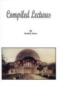 Tapa de Compiled Lectures By Rudolf Steiner