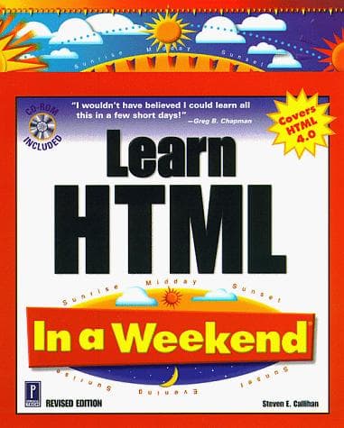 Tapa de Learn HTML in a weekend