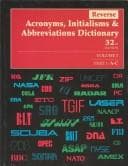 Tapa de Reverse Acronyms Initialisms & Abbreviated Dictionary (Reverse Acronyms and Abbreviations Directory, 32nd ed)