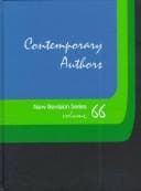 Tapa de Contemporary Authors New Revision, Vol. 66