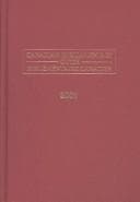Tapa de Candian Parliamentary Guide 2001