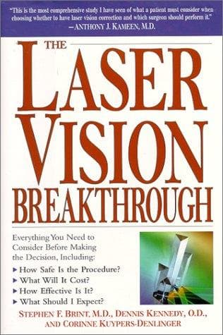 Tapa de The laser vision breakthrough