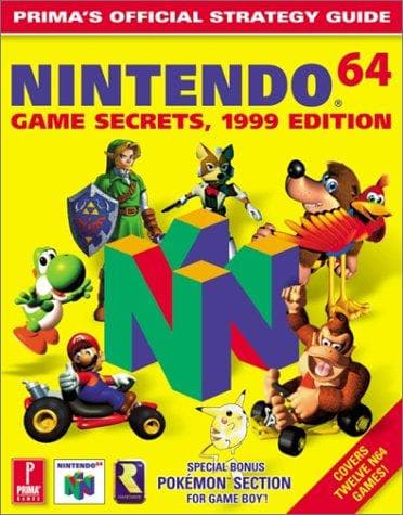 Tapa de Nintendo 64 game secrets