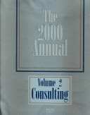Tapa de 2000 Annual V2 Consulting Binder