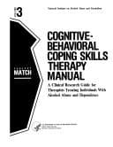 Tapa de Cognitive-Behavioral Coping Skills Therapy Manual
