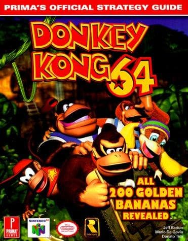 Tapa de Donkey Kong 64