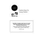 Tapa de Healthy Steps for Young Children