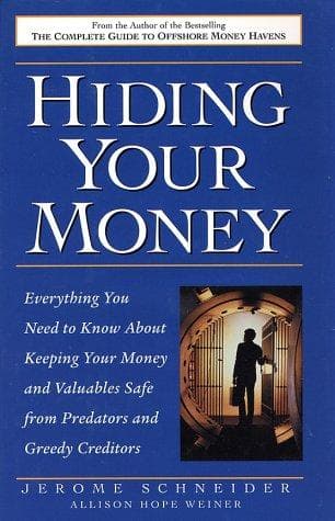 Tapa de Hiding your money