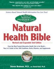 Tapa de The natural health bible