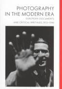Tapa de Photography in the modern era