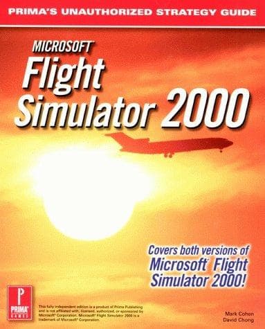 Tapa de Microsoft Flight Simulator 2000