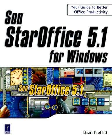 Tapa de Sun StarOffice 5.1 for Windows