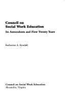 Tapa de Council on Social Work Education