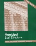 Tapa de Municipal Staff Directory Spring 1998