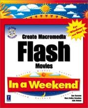 Tapa de Create Macromedia Flash Movies In a Weekend (In a Weekend (Premier Press))