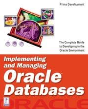 Tapa de Implementing and managing Oracle databases