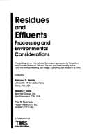 Tapa de Residues and effluents